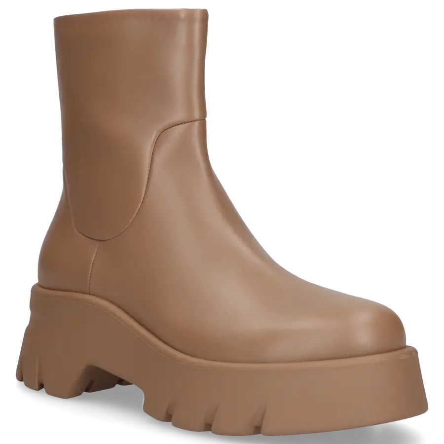Gianvito Rossi - Klassische Stiefeletten MONTEY Nappaleder - beige