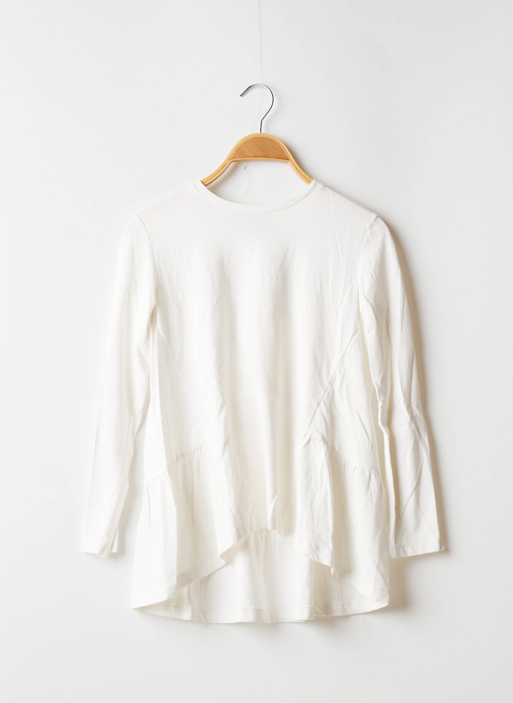 Dixie Tuniquemanchelongue Fille couleur blanc