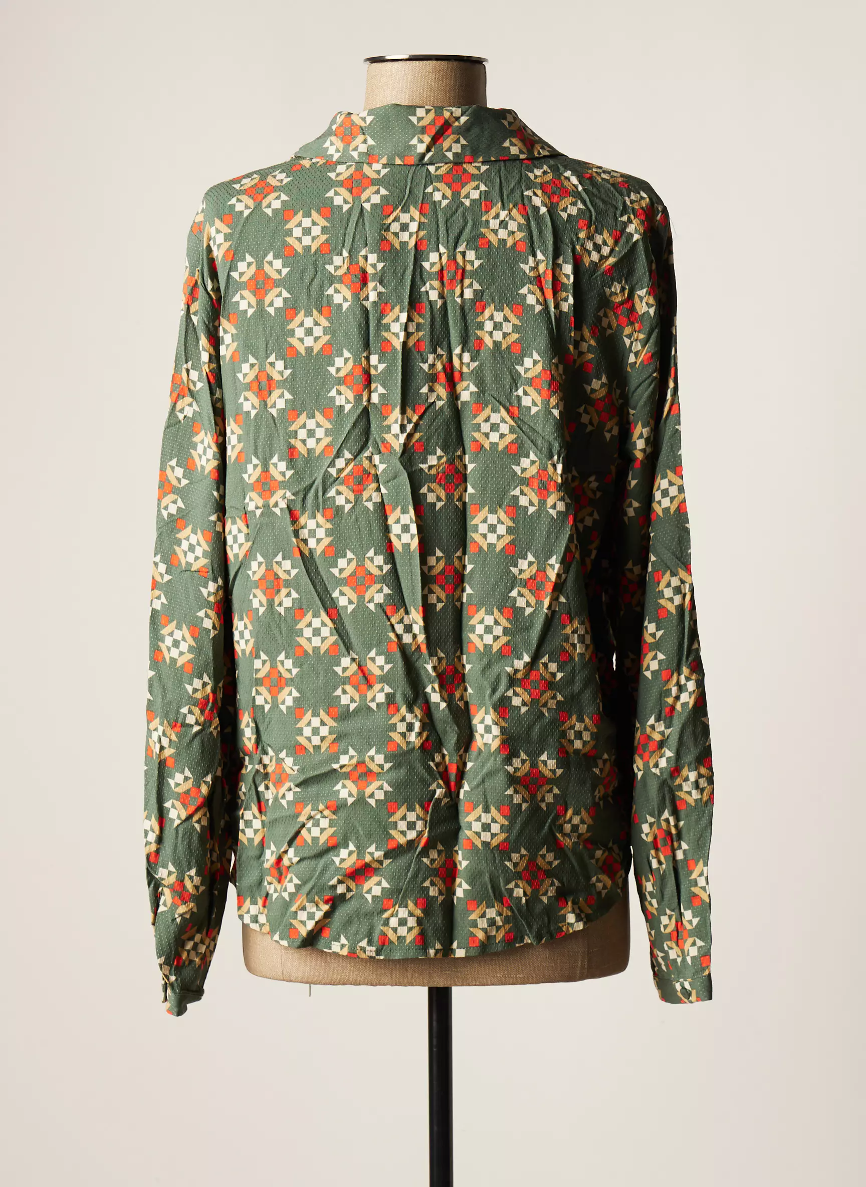 Vila Chemisiers Femme couleur vert