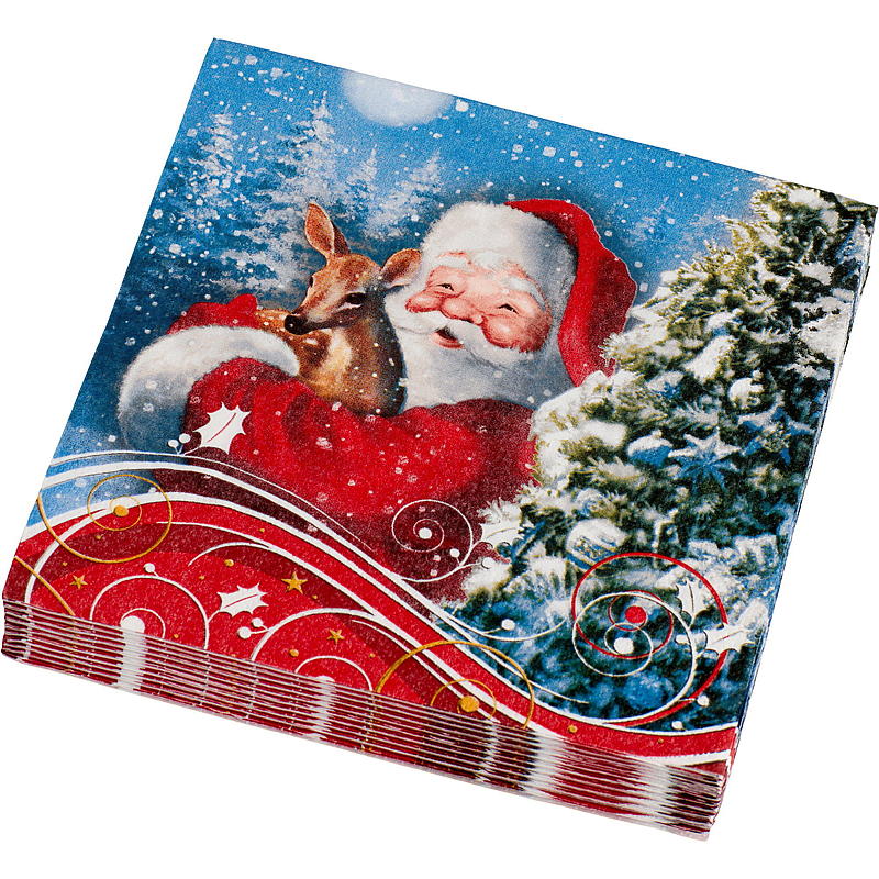 Vie Eco Servietter 20-pk 33x33 cm juledesign