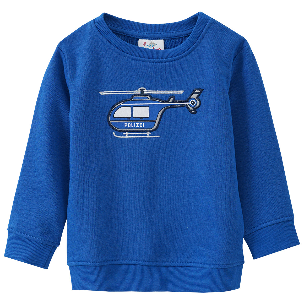 Kinder Sweatshirt mit Hubschrauber-Motiv