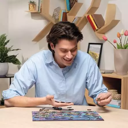 Puzzle 500 Teile - Wilder Garten