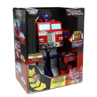 Transformers selbst-verwandelnder R/C Roboter Optimus Prime (G1 Version) heo EU FTM Exclusive 30 cm