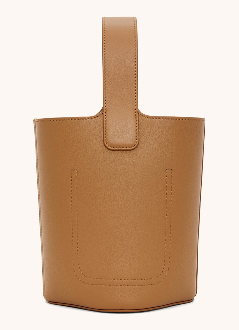 LOEWE Pebble Bucket Mini -olkalaukku vasikannahkaa