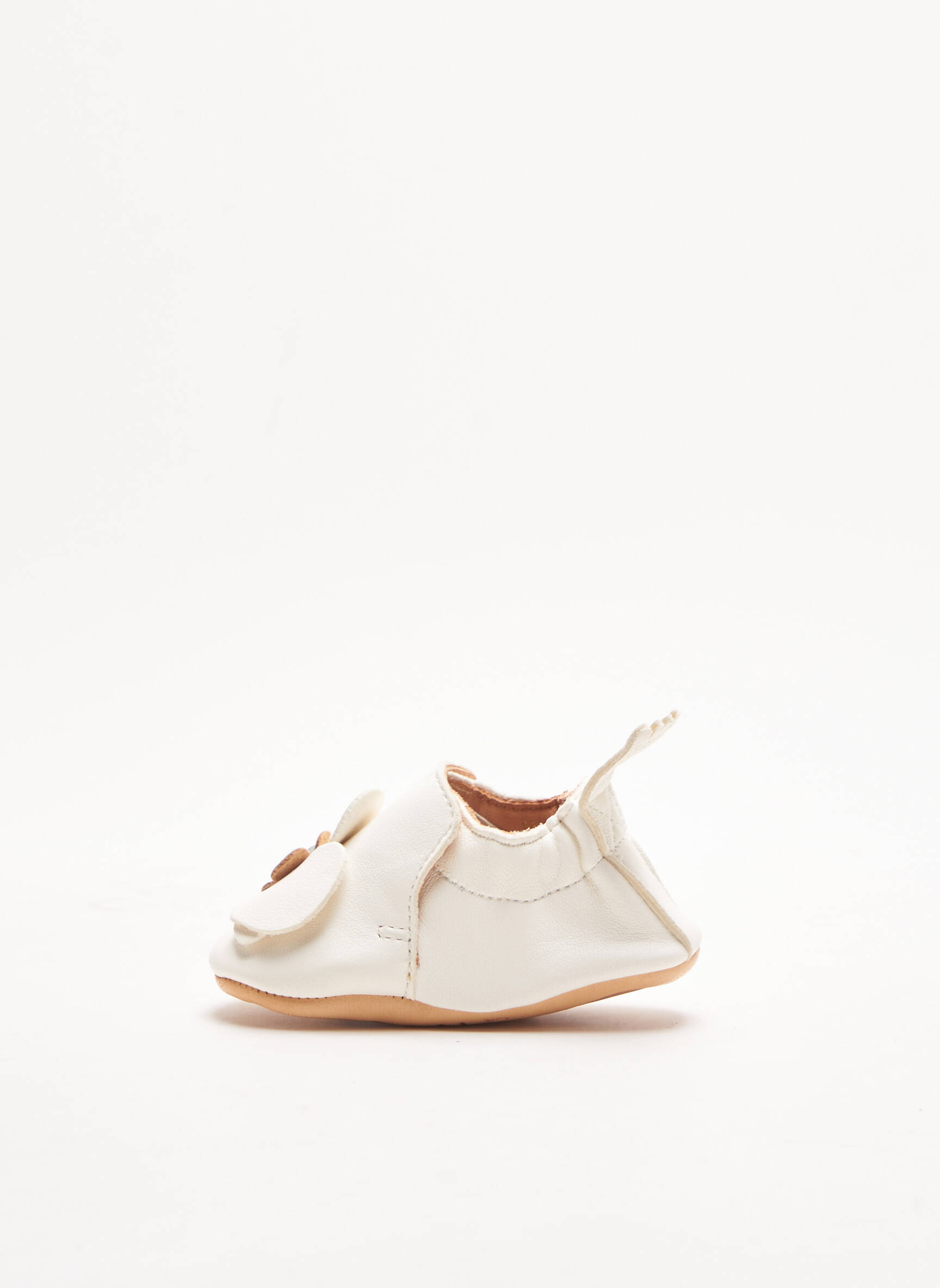 Easy Peasy Chaussons Fille couleur blanc