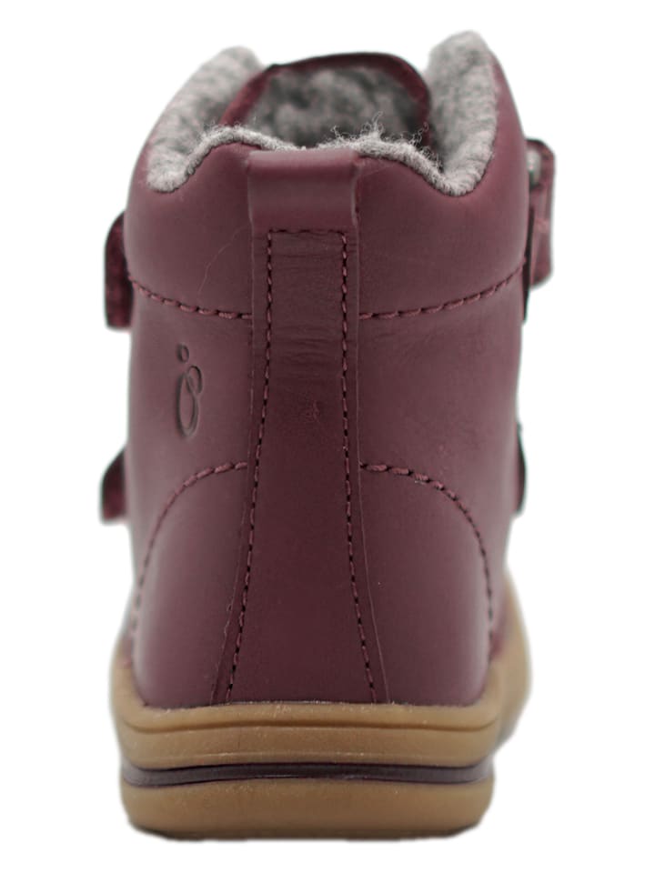 lamino Leder-Boots in Rot günstig kaufen