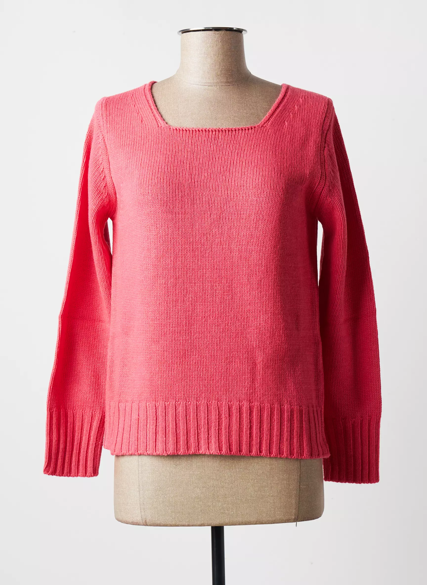 Blanc Boheme Pulls Femme couleur rose