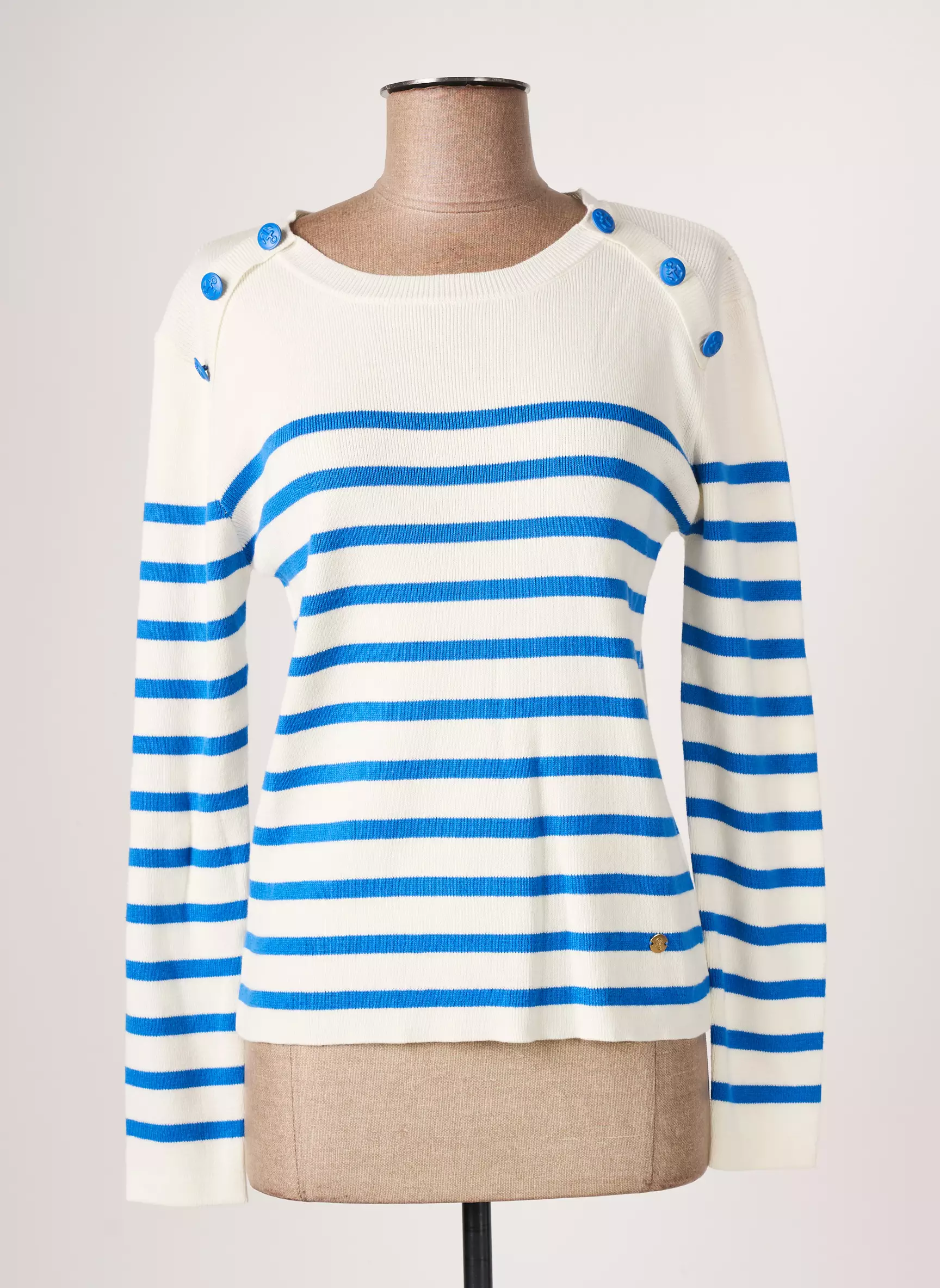 La Petite Etoile Pulls Femme couleur bleu