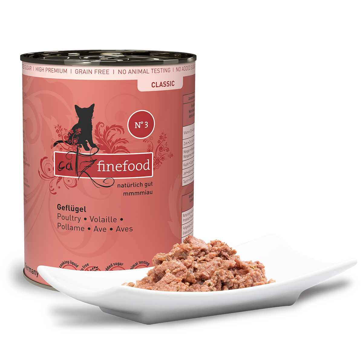 Catz Finefood Classic N° 3 - Geflügel günstig kaufen bei ZooRoyal