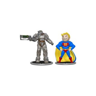 Fallout Minifiguren 2er-Pack - T-60 & Vault Boy (Power)