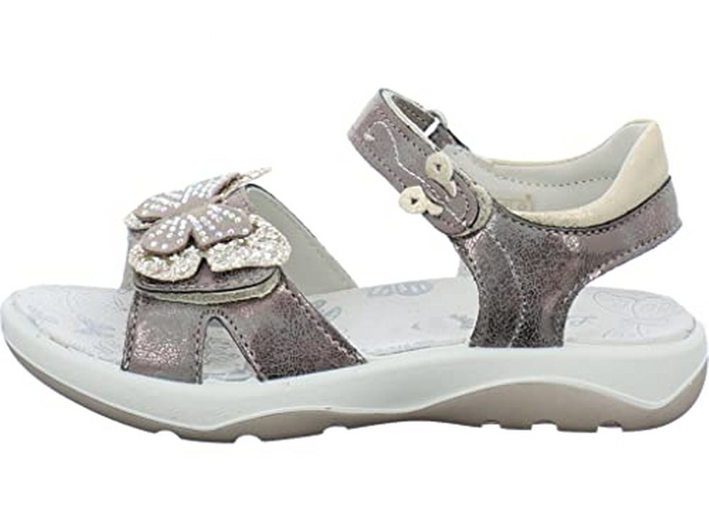 LURCHI Komfort Sandalen silber