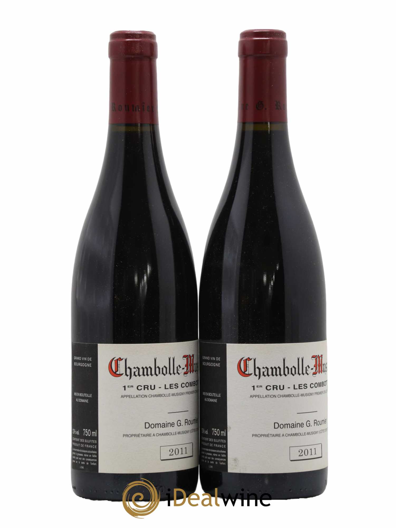 Chambolle-Musigny 1er Cru Les Combottes Georges Roumier (Domaine)  2011 - Lot de 2 Bouteilles