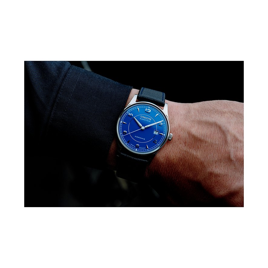 Union Glashütte Unisexuhr Noramis Datum