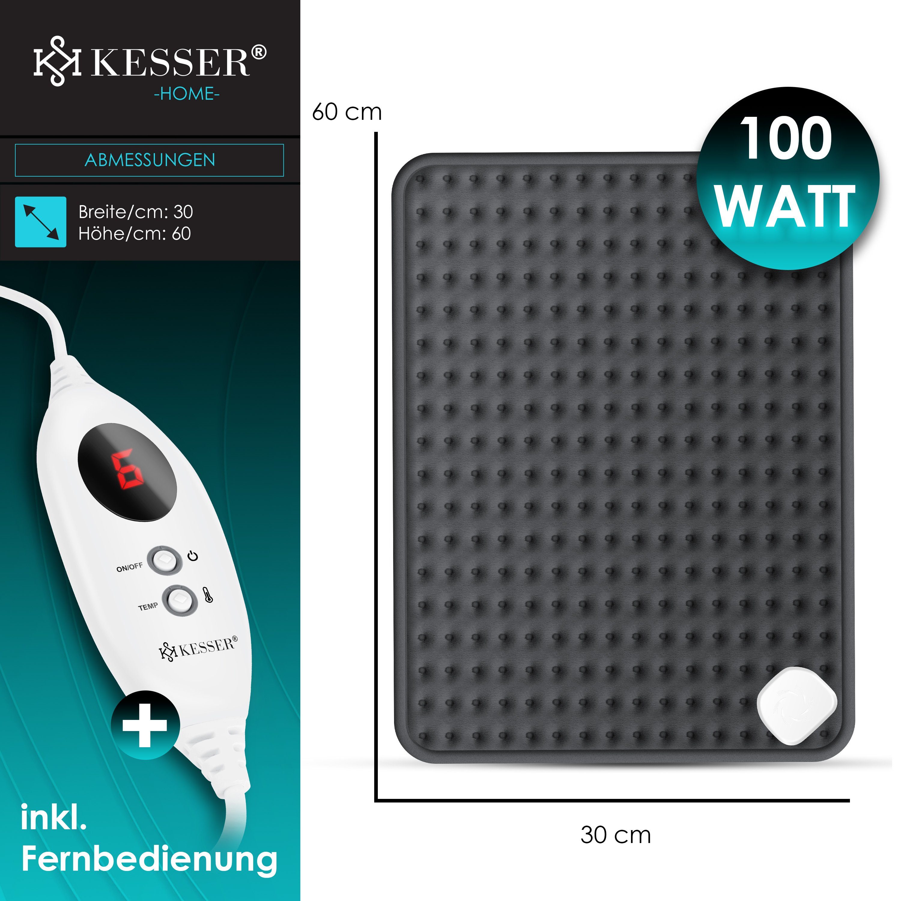 KESSER Heizkissen, Heizkissen mit Abschaltautomatik Elektrische Wärmekissen