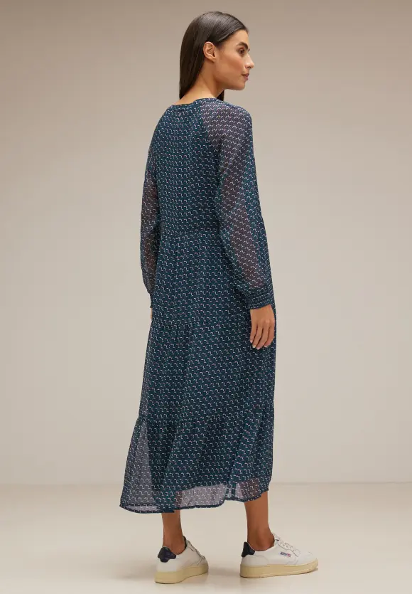 Street One Chiffon Kleid mit Volants