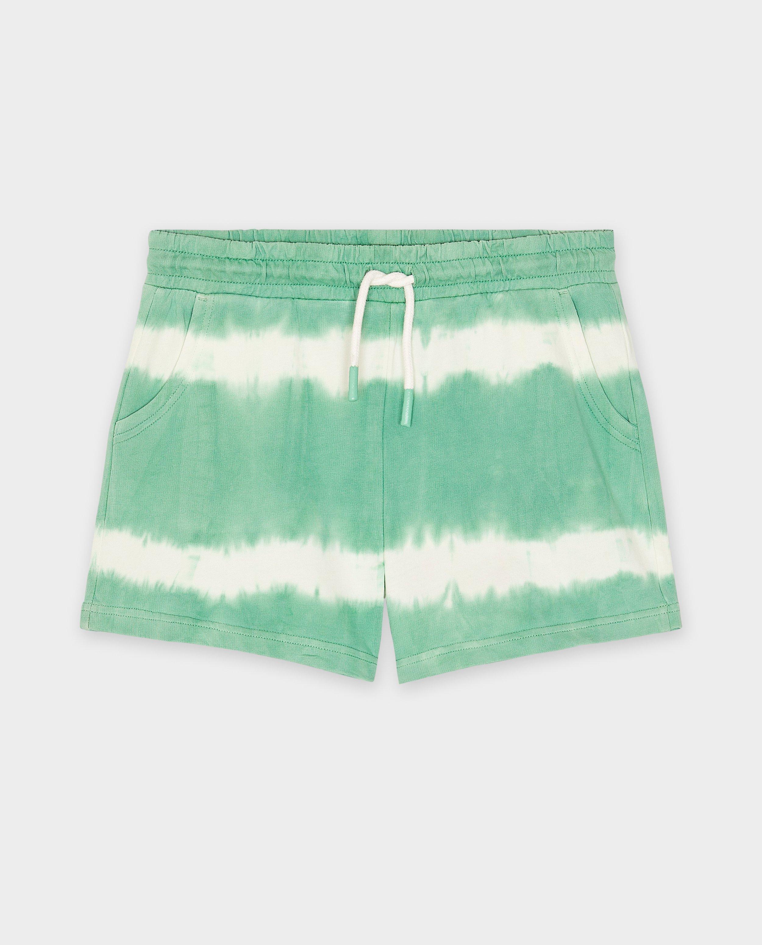 Kratke hlače Fish & Chips z vzorcem tie-dye kaki