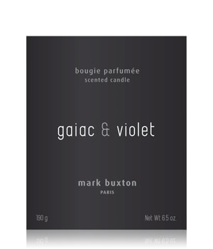 mark buxton Black Collection Gaiac & Violet Duftkerze-180 g