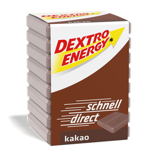 DEXTRO ENERGY Kakao Täfelchen  46 g  Täfelchen