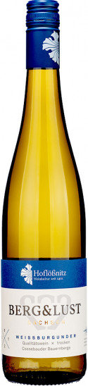 2022 BERG&LUST Weißburgunder trocken - Weingut Hoflößnitz