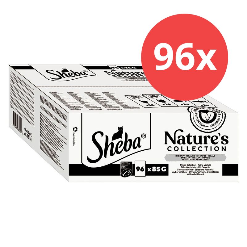 Sheba Nature's Collection in Sauce 96 x 85 g