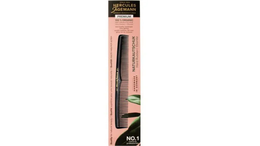 HERCULES Sägemann Haarschneidekamm Naturkautschuk