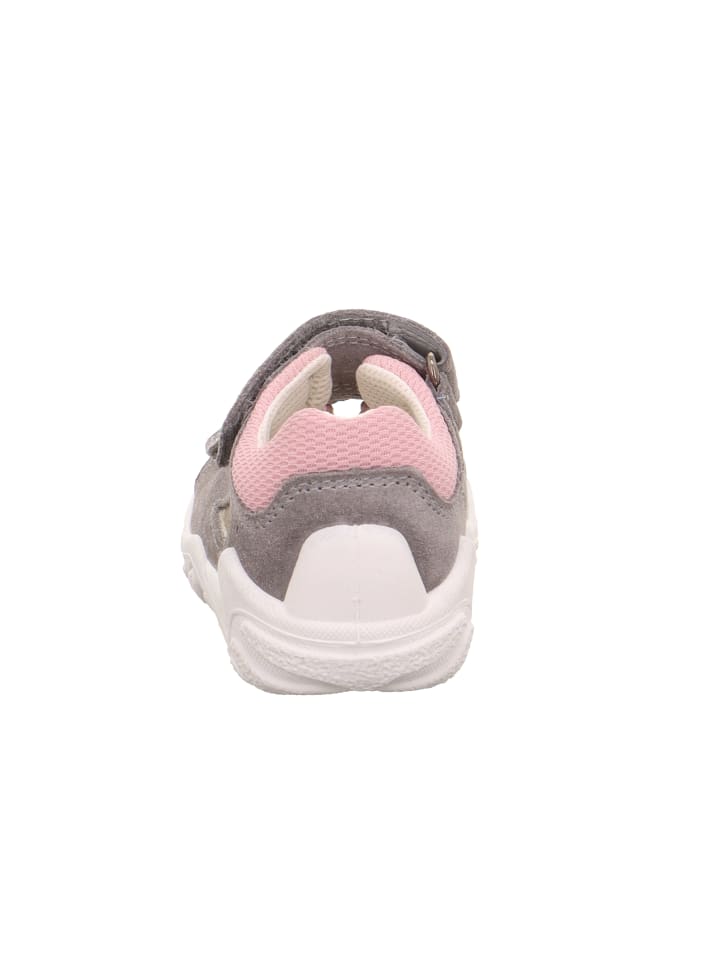 superfit Lauflernsandale FLOW in Grau/Rosa günstig kaufen