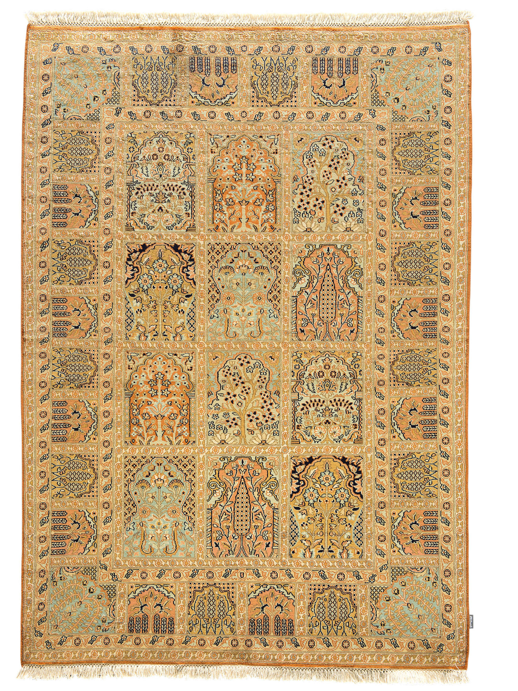 Kaschmir Seide 18/18 ca. 128 x 186 cm, Unikat / Einzelstück
