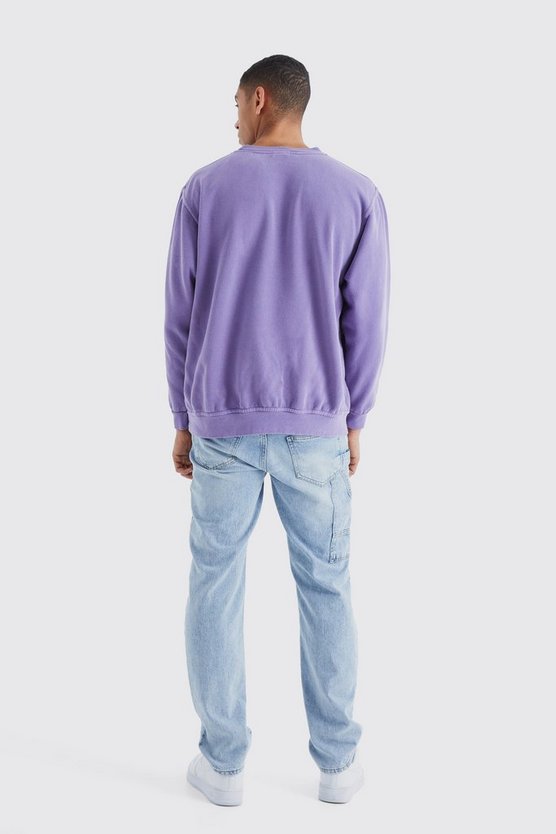 Oversize Sweatshirt mit lizenziertem Fanta Grape Print