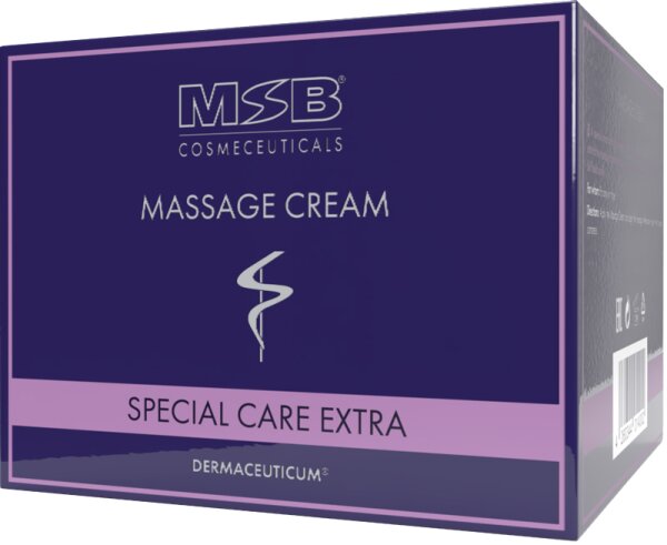 MSB Cosmeceuticals Special Care Extra Massage Cream Massagecreme
