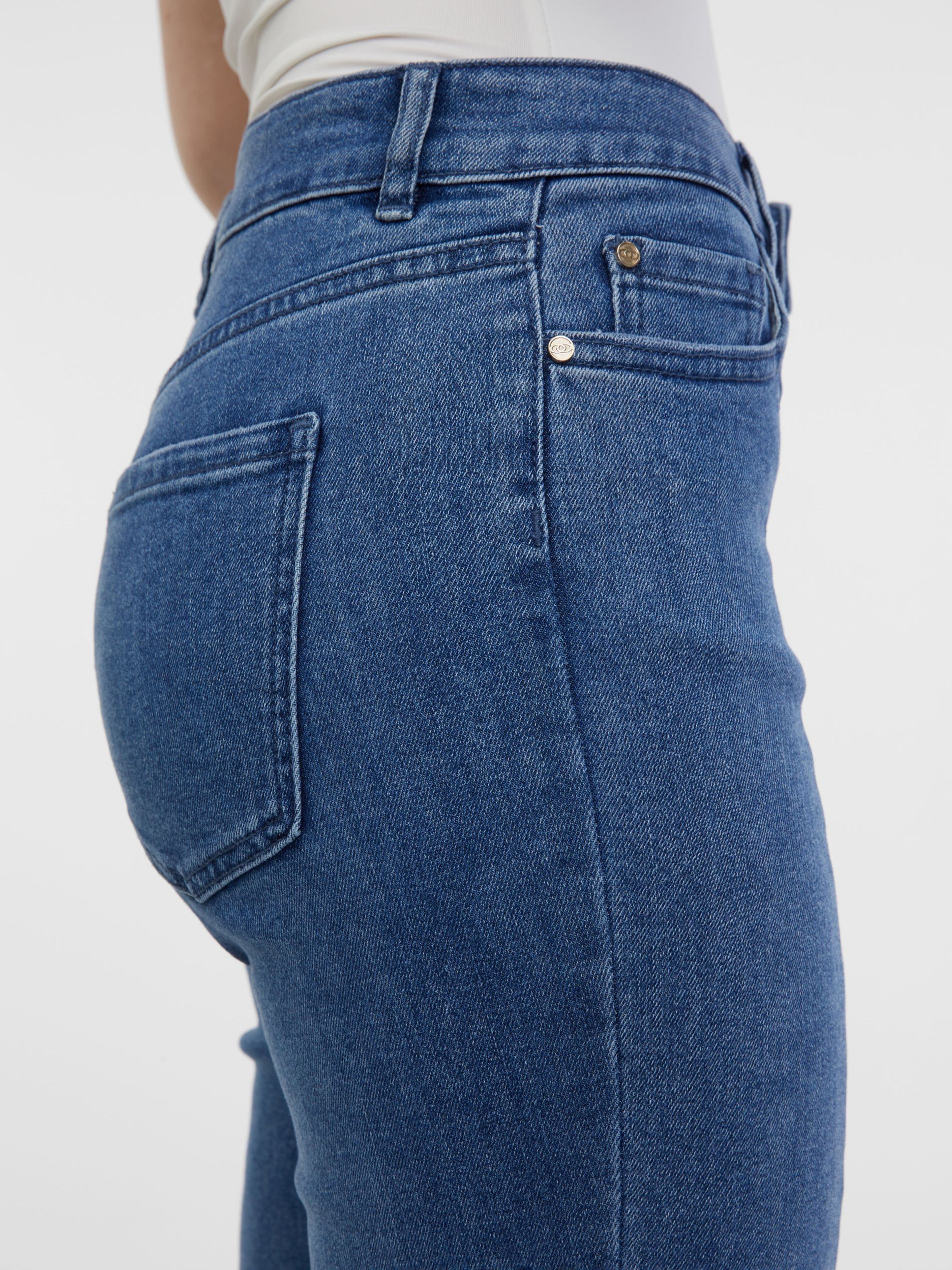 Blaue Flared Fit Jeans Damen ORSAY