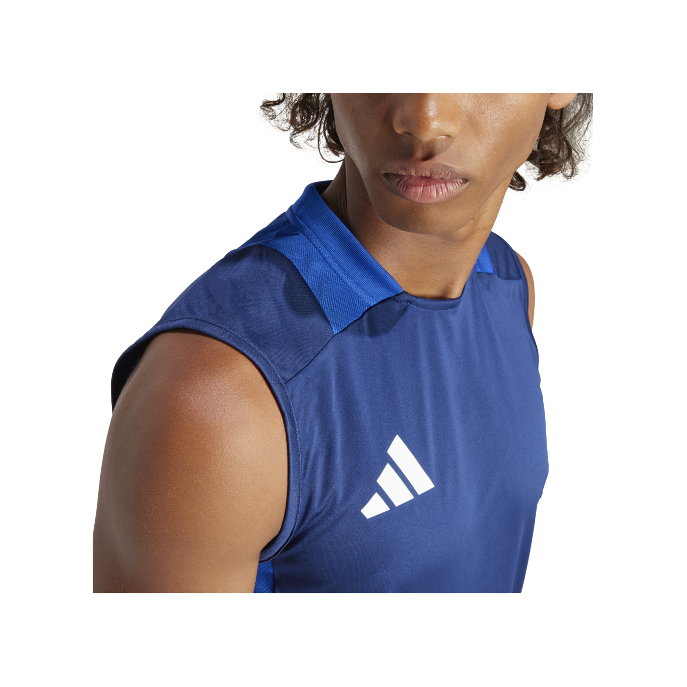 adidas Tiro 24 Competition Tanktop Blau
