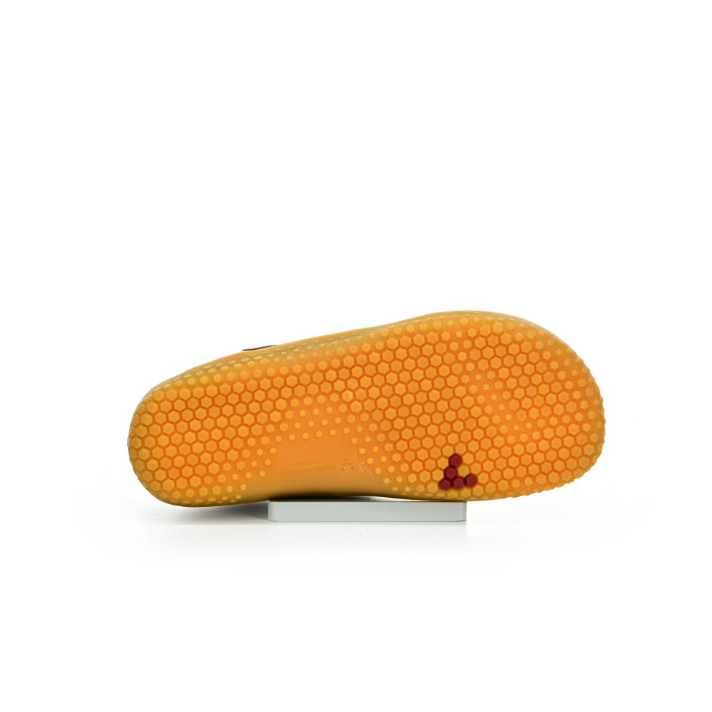 Vivobarefoot Primus Ludo Hi Winterised Acorn braune Barfußstiefeletten