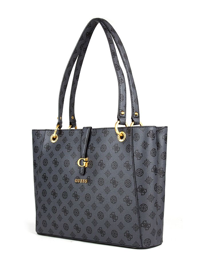 Guess Schultertasche in Anthrazit - (B)30 x (H)25 x (T)10 cm günstig kaufen onesize