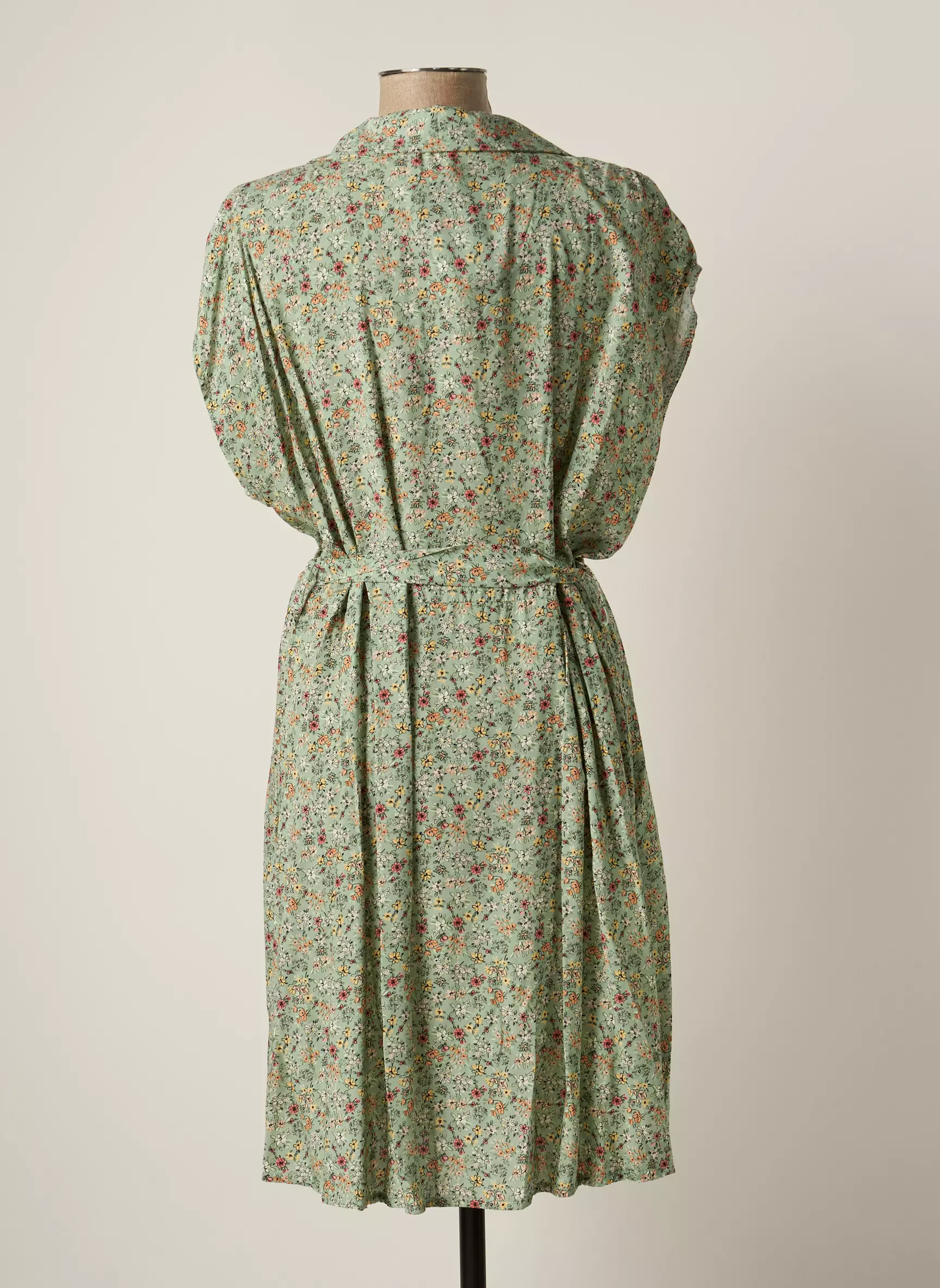 Couleurs Du Temps Robes Mi Longues Femme couleur vert