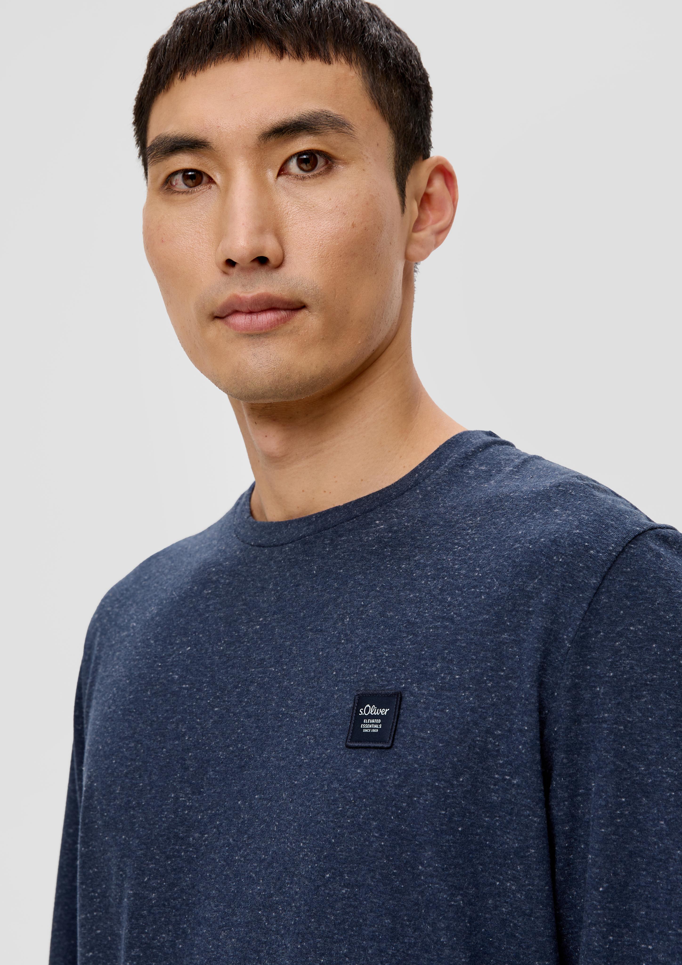 Meliertes Langarmshirt  2138647-59W2