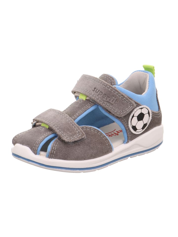 superfit Sandale BOOMERANG in Grau/Hellblau günstig kaufen