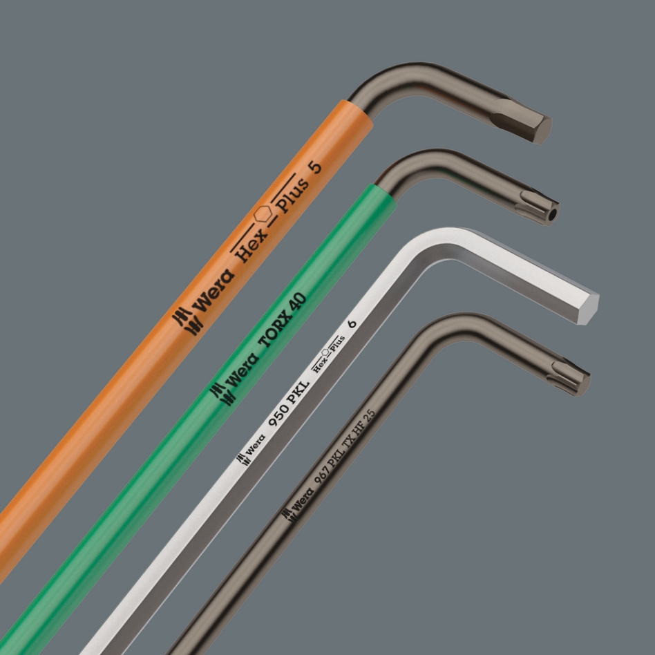 Wera 05073598001 967/9 TX 1 SB TORX® topnøglesæt, BlackLaser, 9 dele