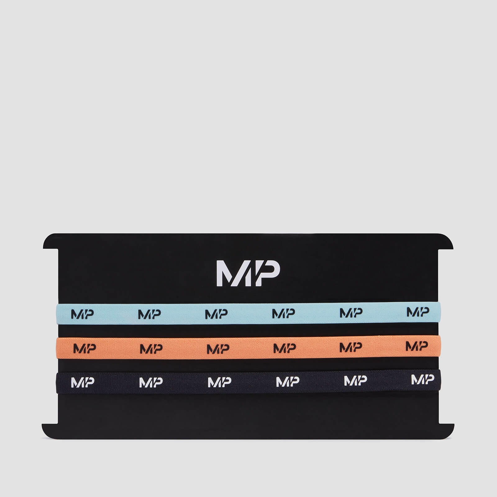 Bandeaux MP  – Noir/Bleu glacial/Nectarine