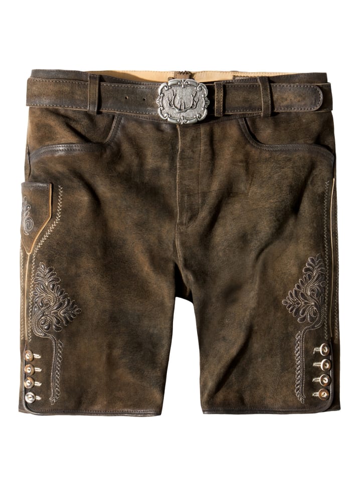 Stockerpoint Lederhose Corbi4 in dunkelbraun günstig kaufen