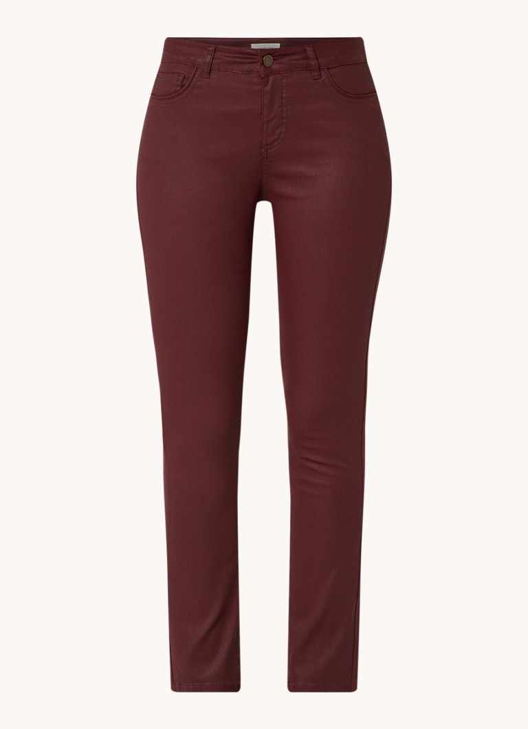Calças Gerard Darel Elana de cintura alta e corte justo, com revestimento e elastano.