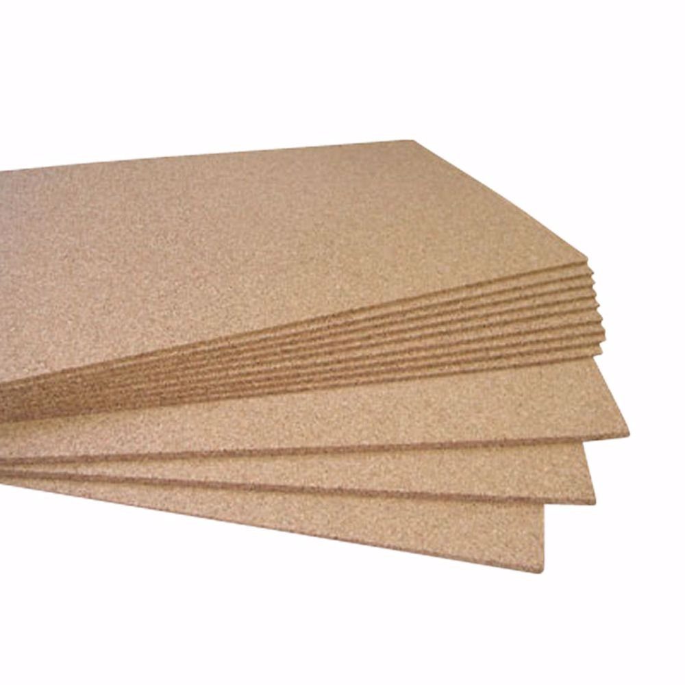 acerto® Dämmplatte acerto® Abschirmende Korkmatte 10 mm 2qm