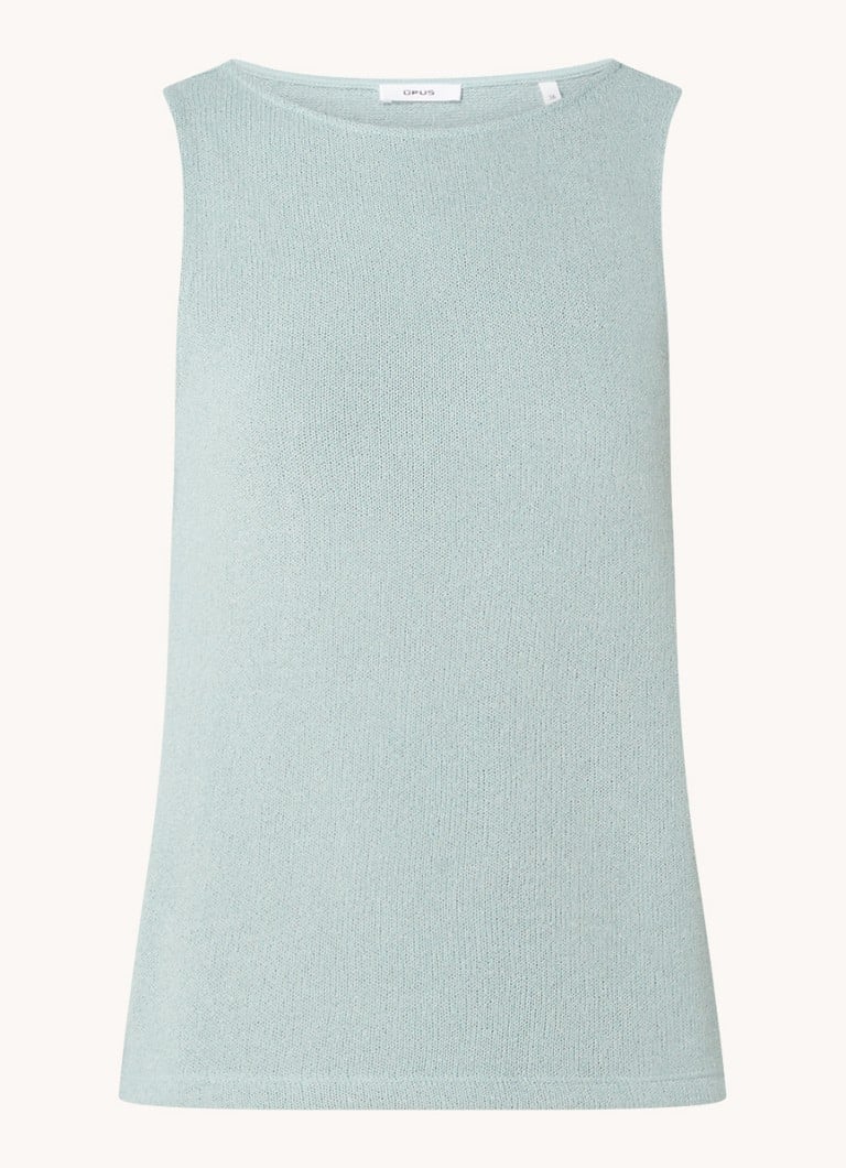 OPUS Ilonki fine knit top with stretch