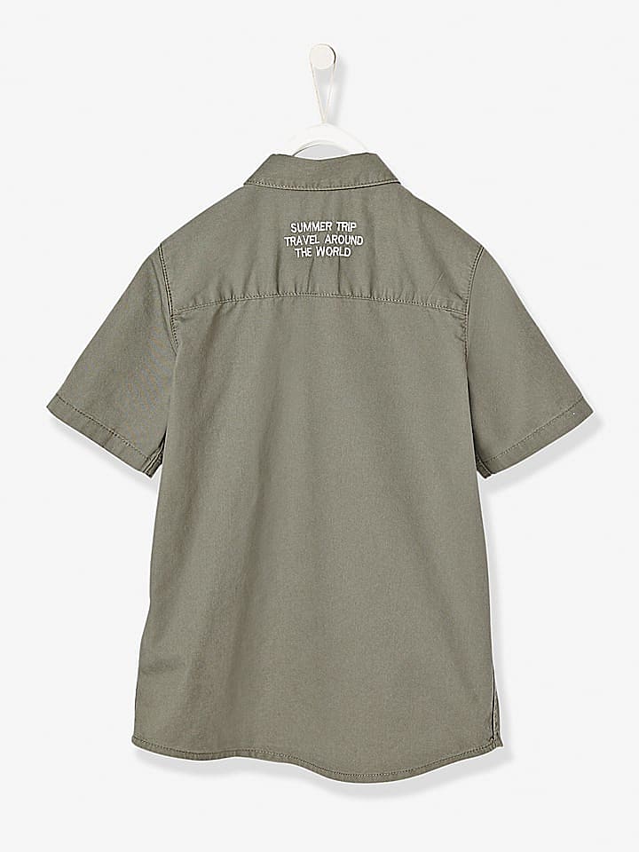vertbaudet Hemd in Khaki günstig kaufen 146/152