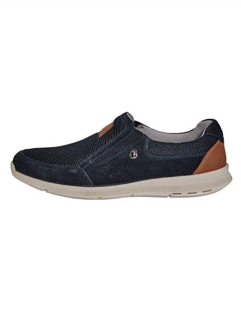 Slipper mit beidseitigen Elastikeinsätzen