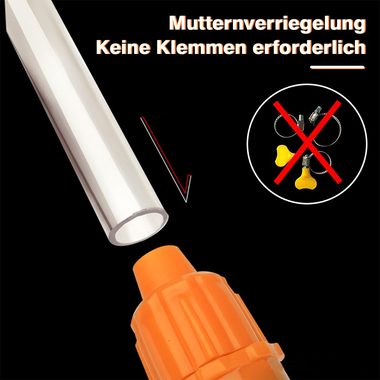 MDHAND Ölabsaugpumpe Benzinpumpe,Absaugpumpe (1-tlg), 2m Schlauch