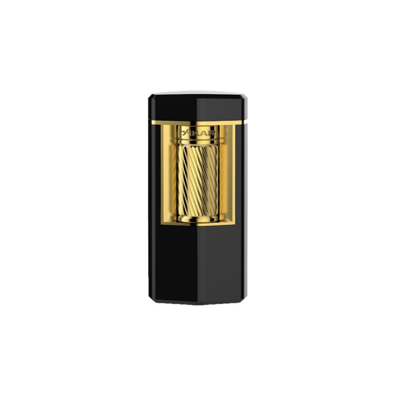 Feuerzeug Jetflamme, Xikar Meridian soft flame black \/ gold