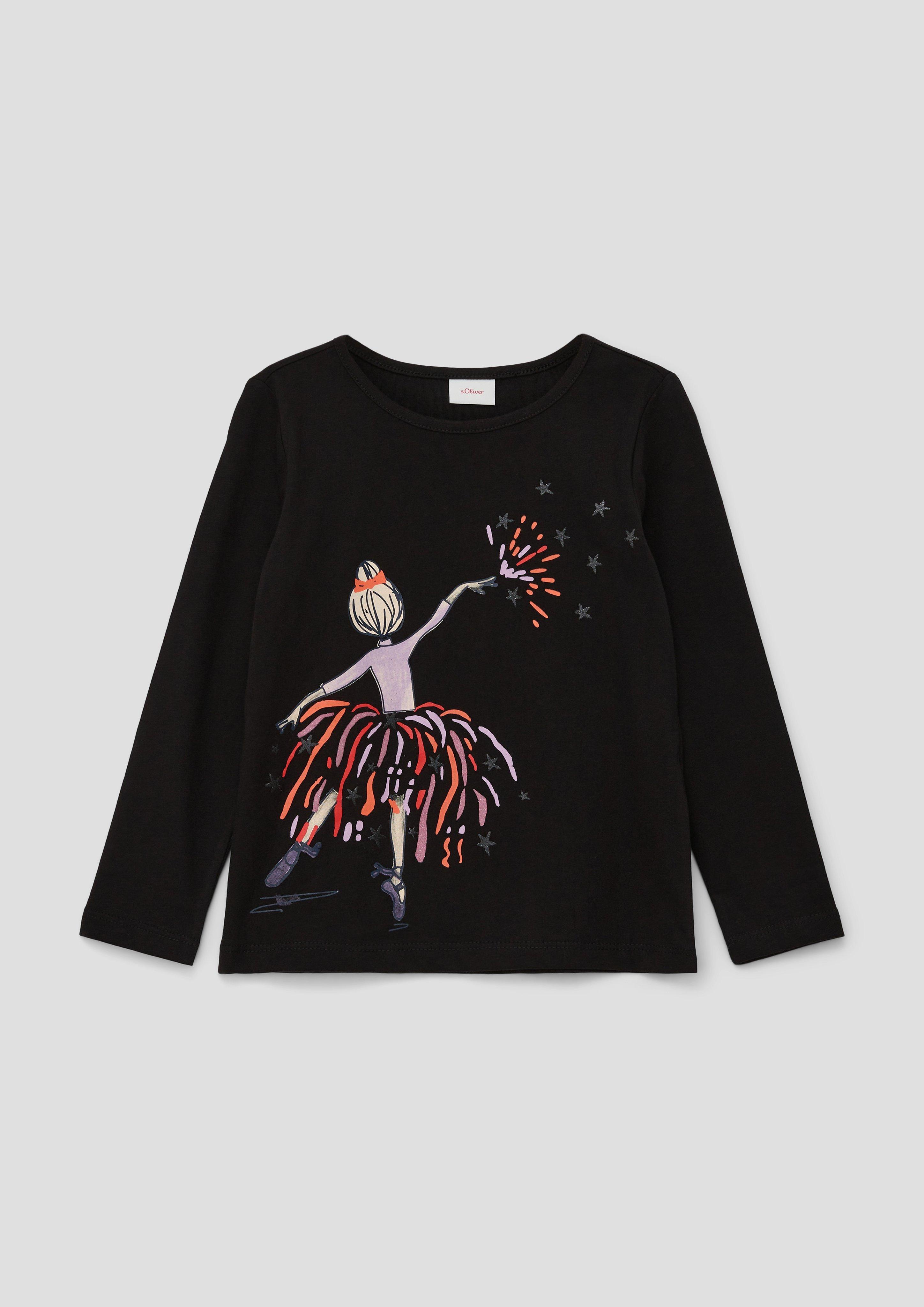 Longsleeve mit Effektprint  2137350-9999