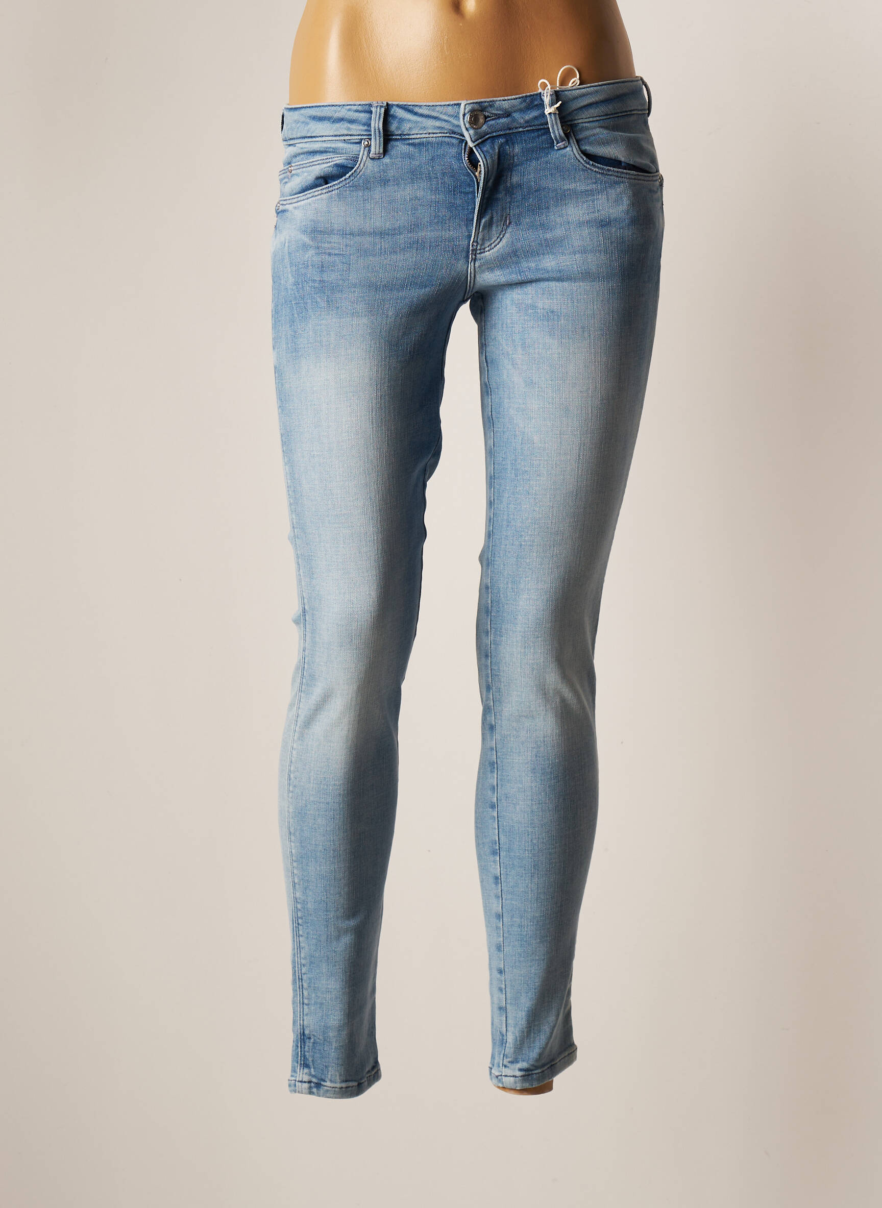 Guess Jeans Skinny Femme couleur bleu