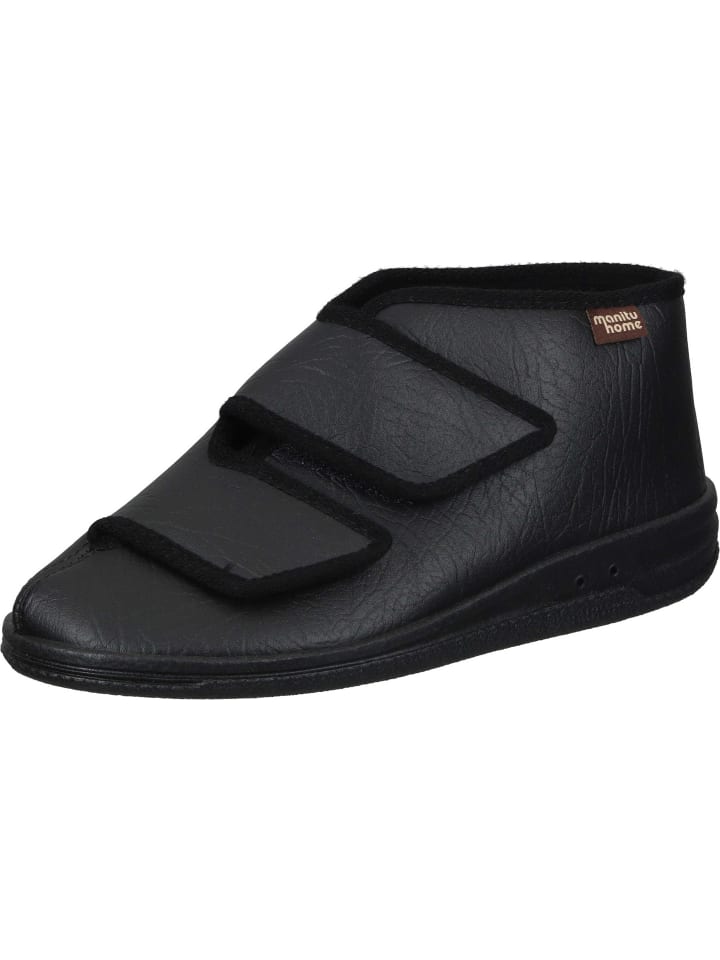 Manitu-Home Klassische Hausschuhe in schwarz günstig kaufen