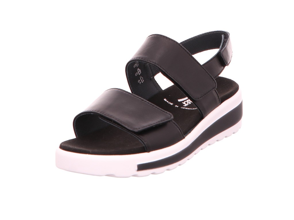 SEMLER Komfort Sandalen schwarz H301